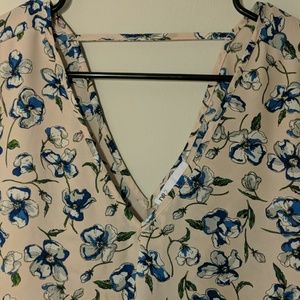 DR2 floral blouse